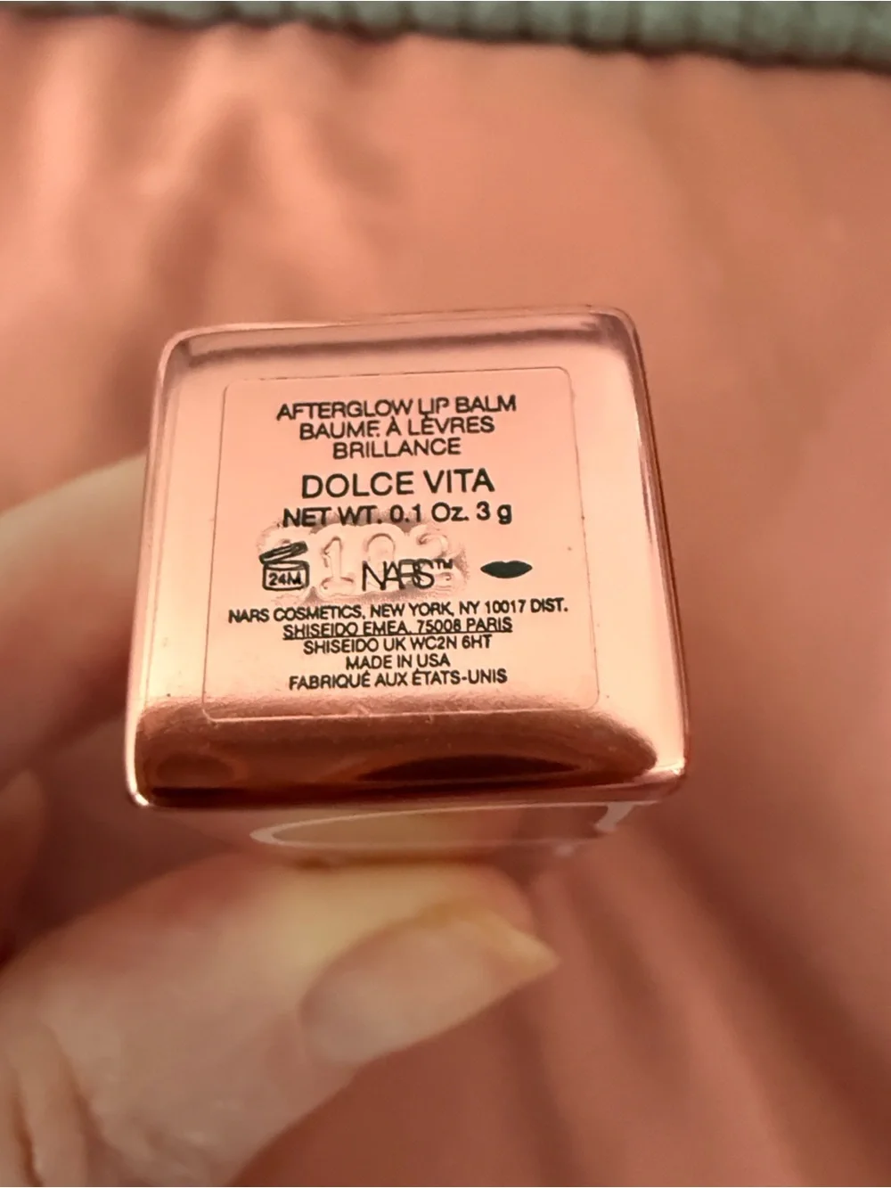 NARS afterglow lip